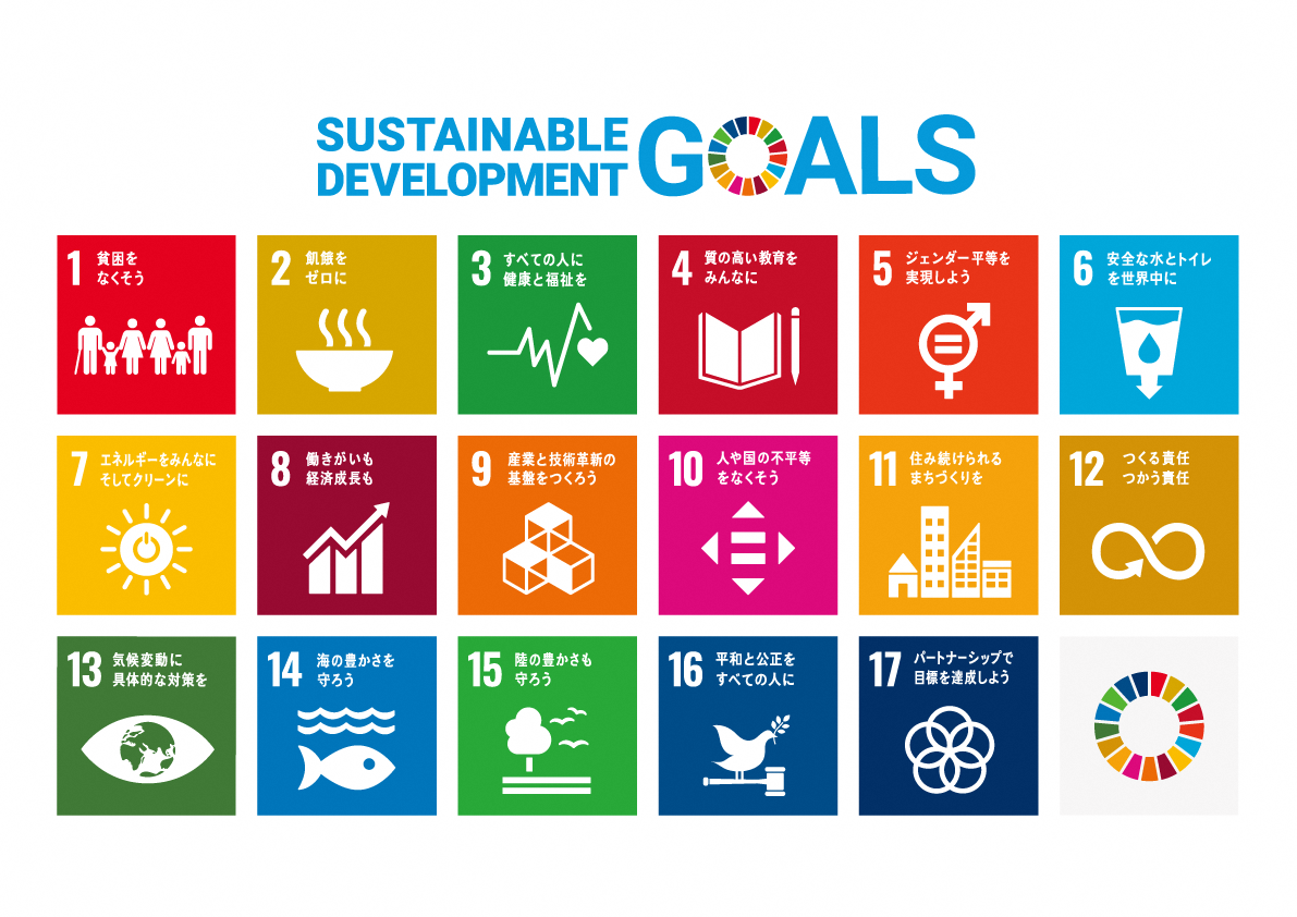 「Sustainable Development Goals （持続可能な開発目標）」