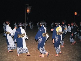 シャシャムシャ踊りの写真