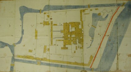 創建時大聖寺藩邸図の写真