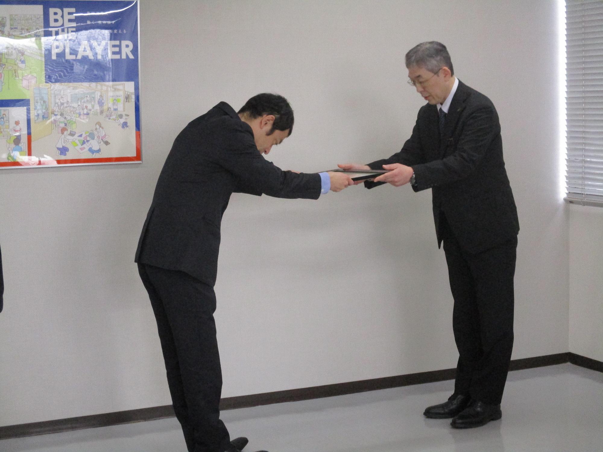 指定書交付時の様子2