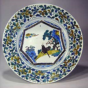 花鳥図平鉢