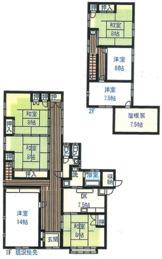 detached 加賀市山中温泉塚谷町イ258番、264番

